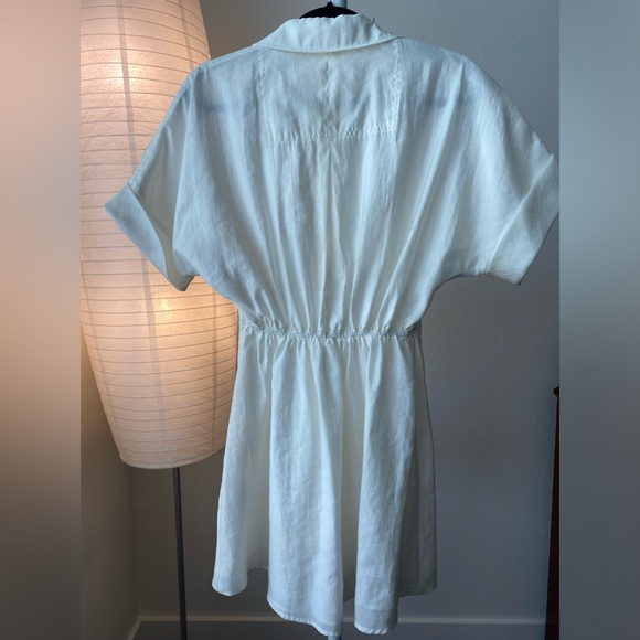 Adorable Zara white collar dress, Size Small - Picture 4 of 4